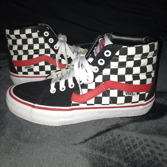 Custom Pro skate high top vans - Picture 3 of 3